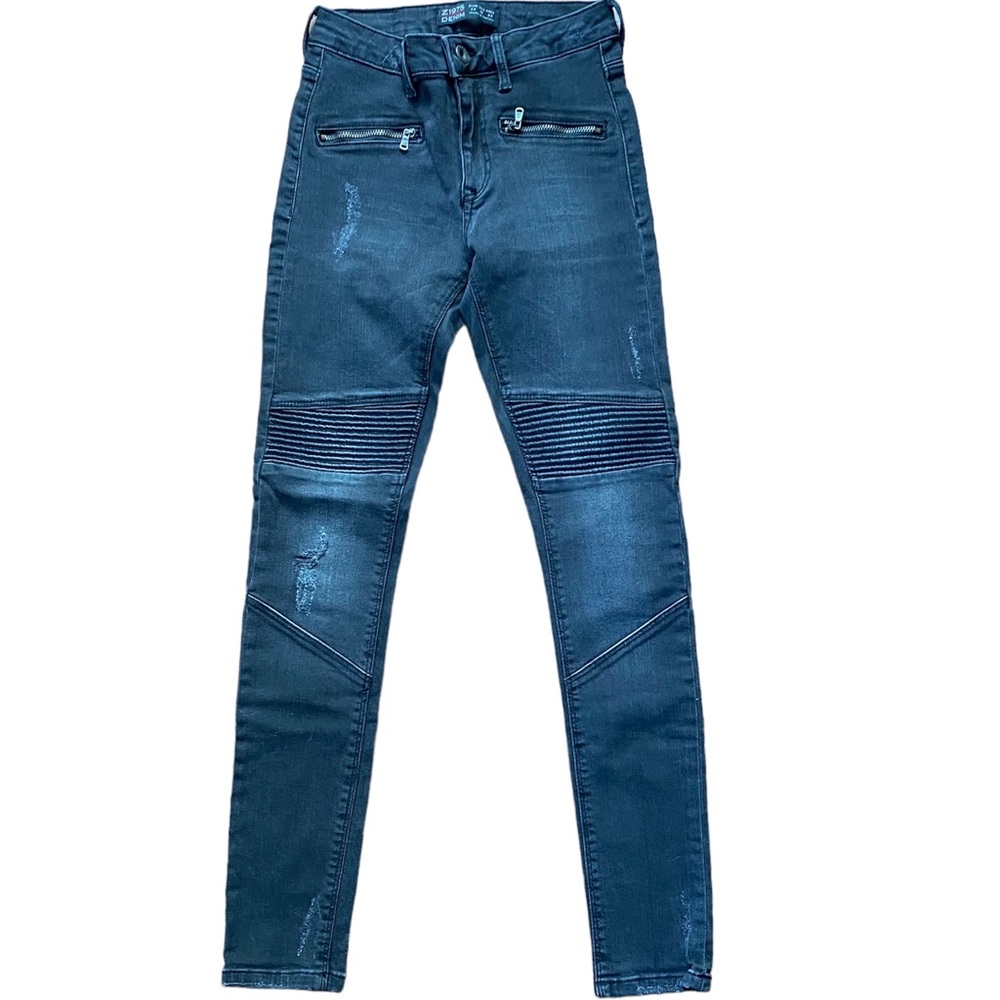 Zara Black Skinny Jeans Size 2